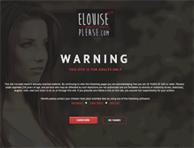 Tablet Screenshot of elouiseplease.com